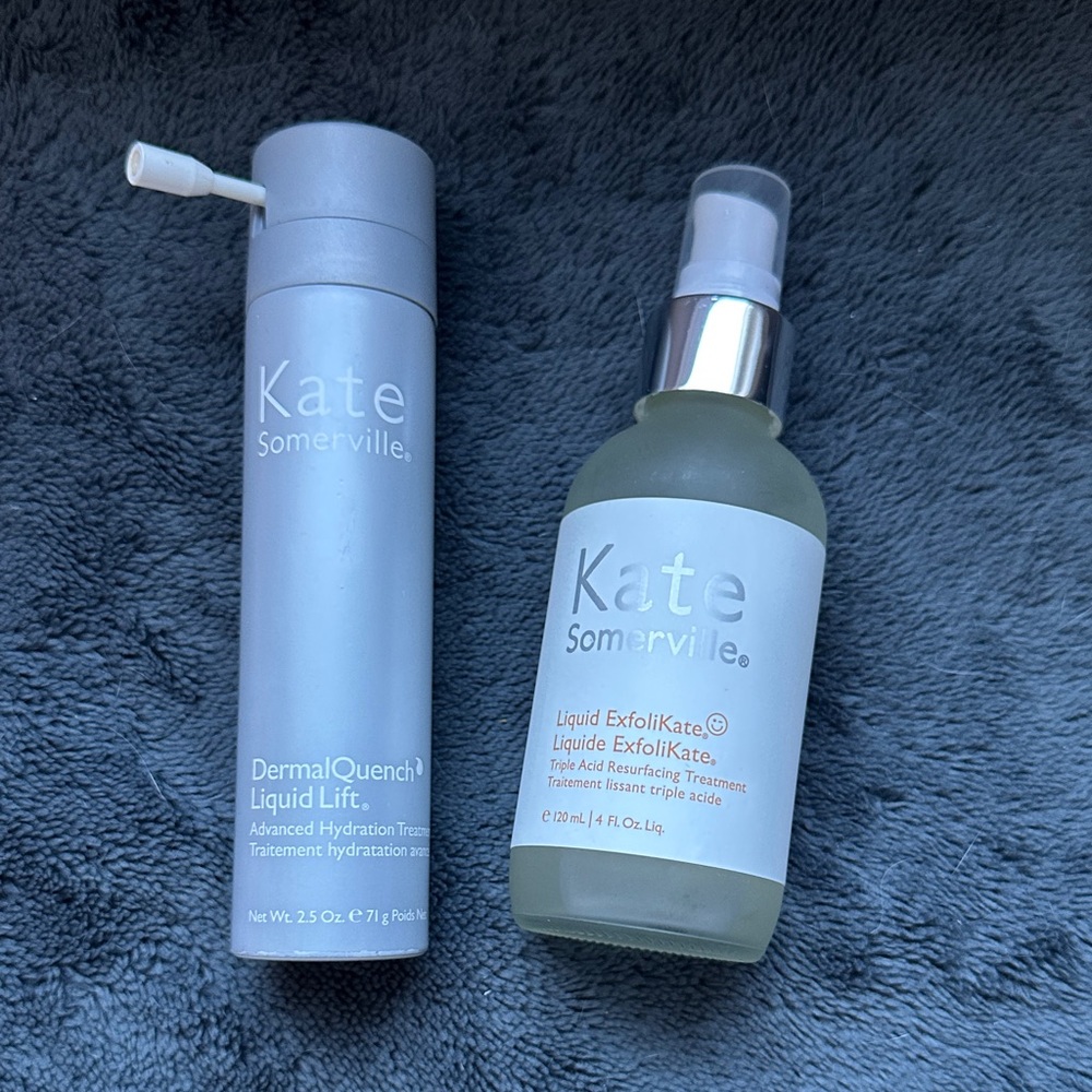 Kate Somerville DermalQuench and ExfoliKate Set - Gray and White